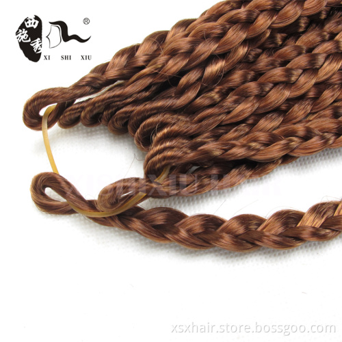 2016 Best Selling 3X synthetic box braid crochet hair extension